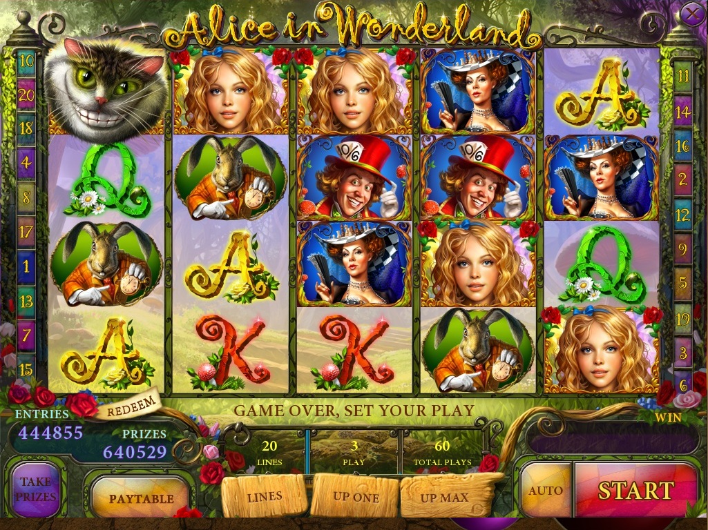 Slot de maquina Alice and the Red Queen Slot de maquina Alice and the Red Queen